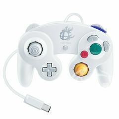 White Super Smash Bros. Gamecube Controller - Japanese Exclusive